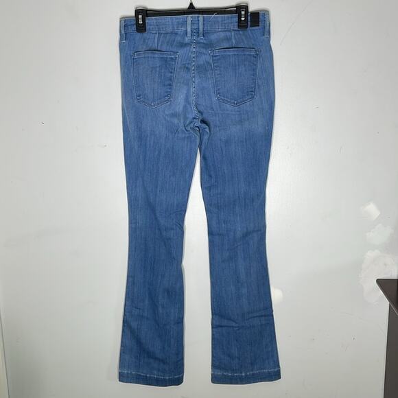 VINCE Light Wash Boot Cut Mid Rise Denim Cotton Blend Jeans Size 29 - Picture 6 of 8